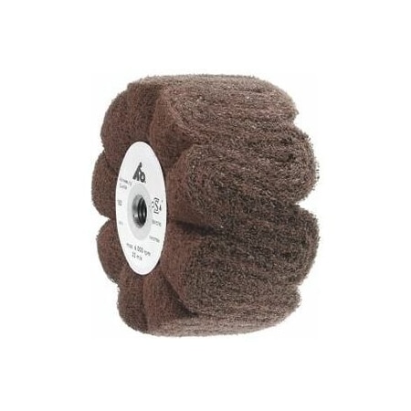 Holex Fleece Flap Wheel Roller, M14 Thread, Dia: 100 mm, Grit:280 566375 280